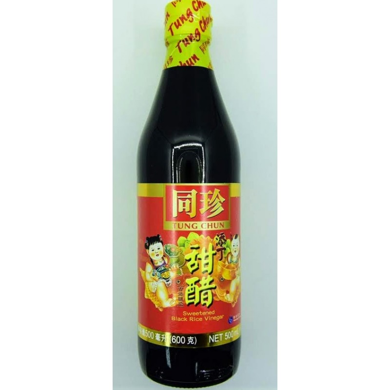 TUNG CHUN SWEETENED BLACK RICE VINEGAR 500ML