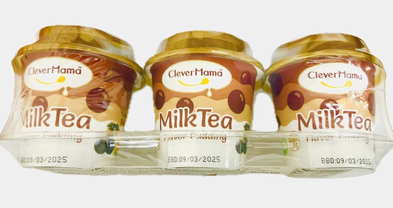 CLEVER MAMA – ORIGINAL MILK TEA FLAVOUR PUDDING 3X100G