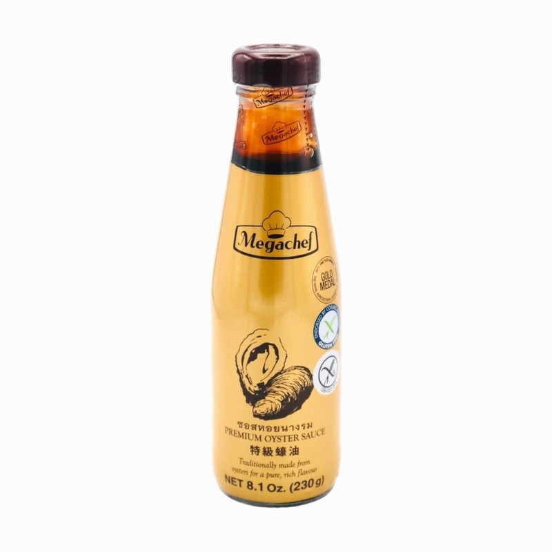 MEGACHEF PREMIUM OYSTER SAUCE (GLUTEN FREE) 230G