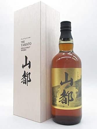 YAMATO SHUZO SINGLE MALT WHISKEY  43% ALC 750ML (WOODEN BOX)