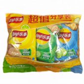 LAY’S VALUE PACK (ORIGINAL+CUCUMBER+LIME FLAVOUR) 210G