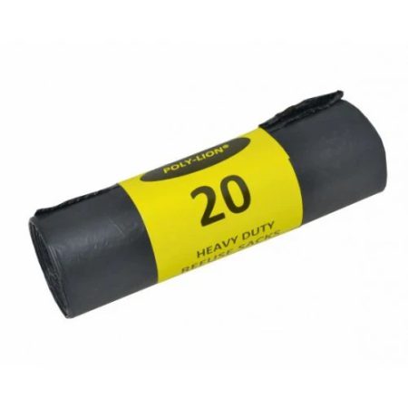 POLY-LION HEAVY DUTY REFUSE SACKS 20S (57"X34")