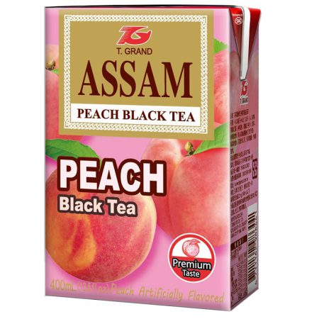 T.GRAND ASSAM PEACH BLACK TEA 400ML