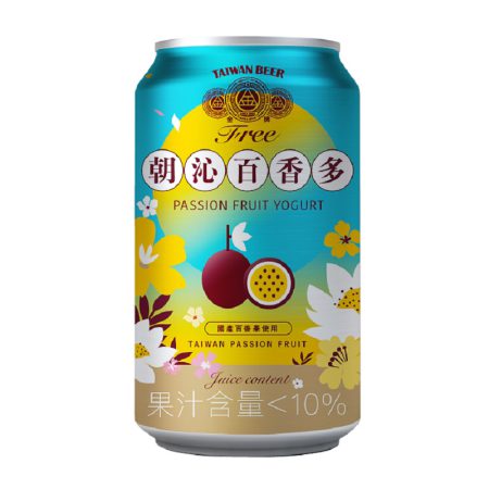 GOLD MEDAL ALCOHOL FREE PASSION FRUIT YOGURT FLV 330ML