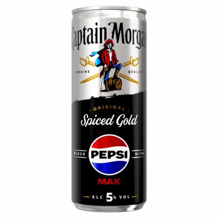 CAPTAIN MORGAN ORIGINAL SPICED GOLD ALC 5% 250ML