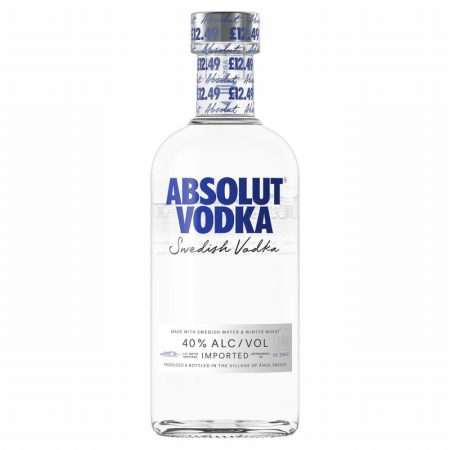 ABSOLUT VODKA £12.49 35CL