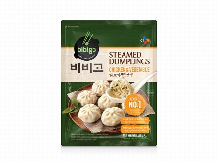 CJ STEAMED CHICKEN & VEG MANDU 560G