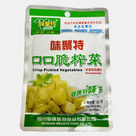 WJT CRISP PICKLED VEGETABLES 81G