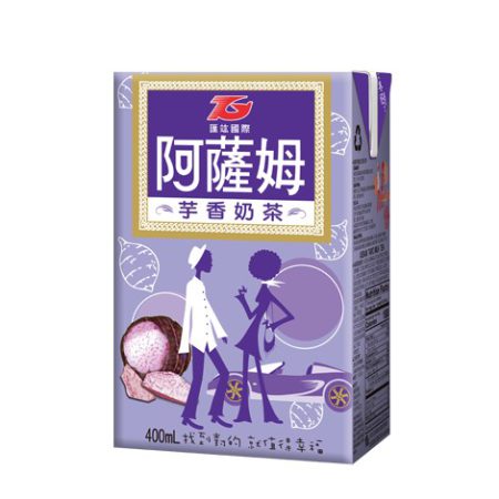 T.GRAND ASSAM TARO MILK TEA 400ML - Image 2