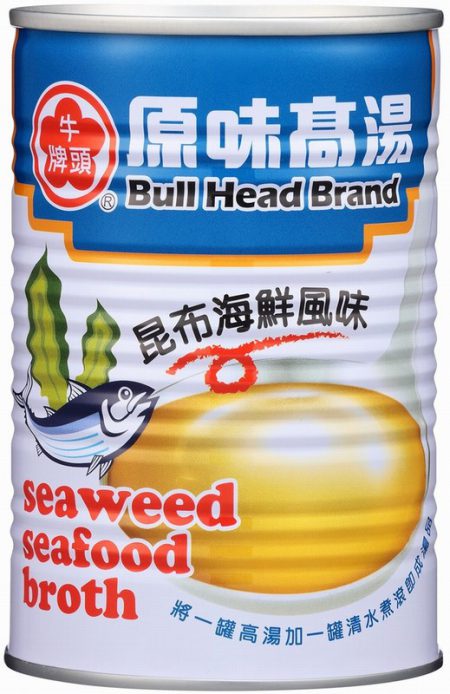 BULLHEAD BRAND SEAWEED SEAFOOD BROTH 411ML