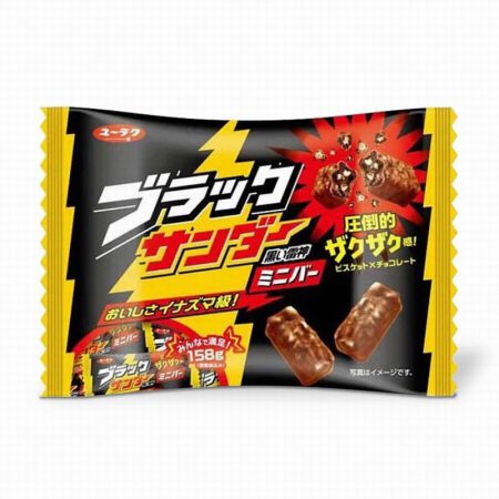 YURAKU BLACK THUNDER CHOCOLATE COOKIES 158G