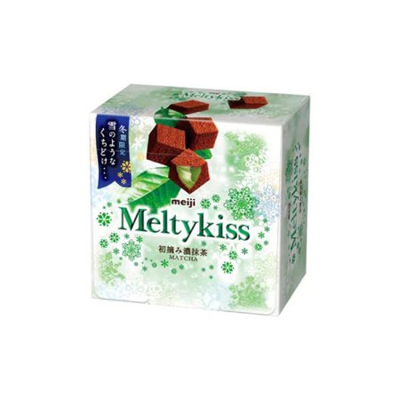 MEIJI MELTY KISS CHOCLATE & MATCHA CANDIES 53G