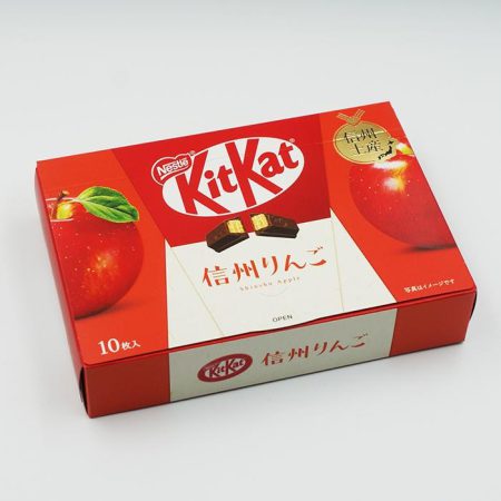 NESTLE JAPANESE KITKAT MINI - SHINSHU APPLE (10PC) 116G