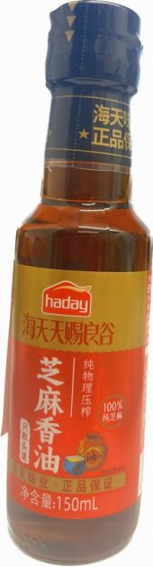 HAITIAN/HADAY SESAME OIL 150ML