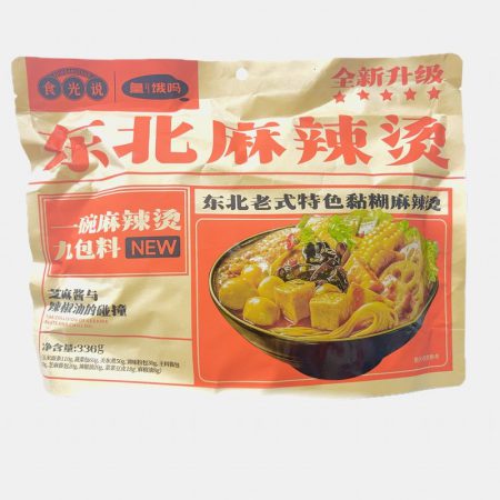 SHIGUANSHUO SPICY HOT POT NOODLES & VEGETABLE(NEW) 336G
