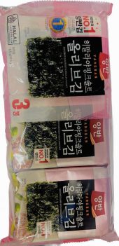 DONGWON ROASTED & SEASONED LAVER(HIMALAYAN SALT) (4.5GX3PK) 13.5