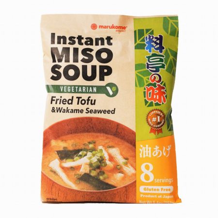MARUKOME INSTANT FRIED TOFU WAKAME SEAWEED(VEGETARIAN) 152G