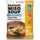 MARUKOME INST MISO SOUP FRIED TOFU & WAKAME SEAWEED (8PCS) 153G