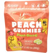 KASUGAI JELLY GUMMY CANDY – PEACH (PLANT BASED)  80G