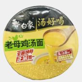 BAIXIANG INST BOWL NOODLE-MATURE CHICKEN SOUP 107G