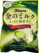 KANRO KIN NO MILK CANDY MATCHA LATTE 61G