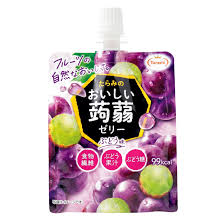 TARAMI DELICIOUS KONJAC JELLY - GRAPE FLAVOUR 150G