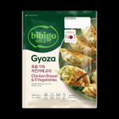 CJ BIBIGO CHICKEN BREAST & 5 VEGETABLE GYOZA 600G
