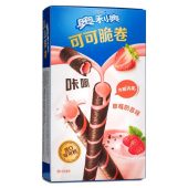 OREO COCOA CRISPY ROLLS – STRAWBERRY MILKSHAKE 50G