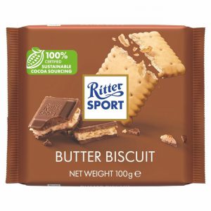 RITTER SPORT BUTTER BISCUIT 100G