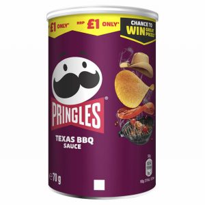 PRINGLES TEXAS BBQ £1.25 70G