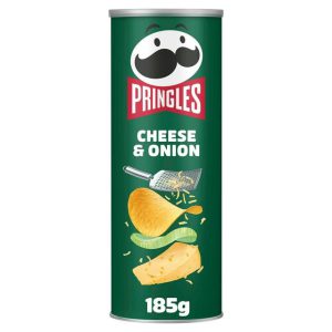 PRINGLES CHEESE & ONION 165G £2.99