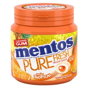 MENTOS TROPICAL FRESH 16G 8PCS