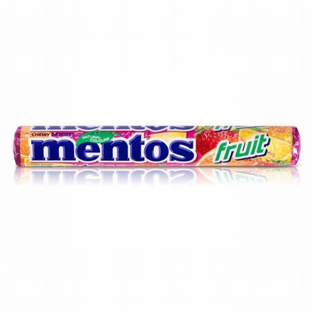 MENTOS FRUITS 38G