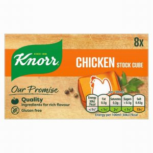 KNORR CHICKEN STOCK CUBES 8S