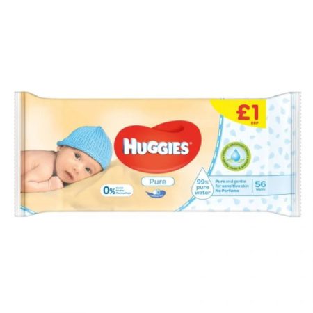HUGGIES PURE WIPES £1