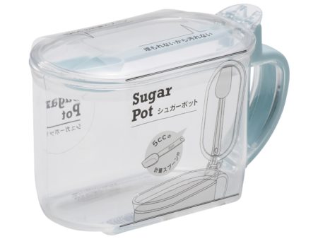 YK 650ML SUGAR POT - BLUE (160X89X95MM)