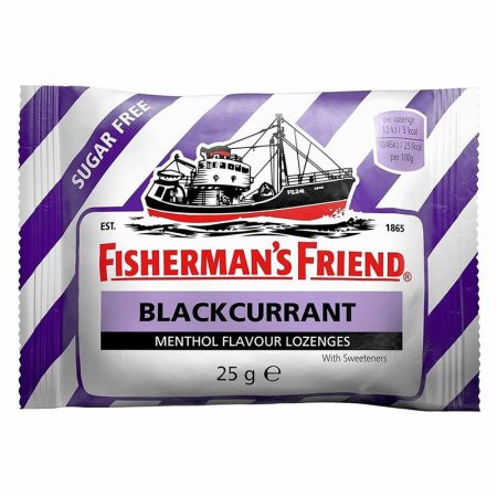FISHERMAN'S FRIEND BLACKCURRANT 25G