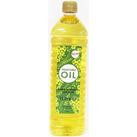 BEST- IN VEGETABLE OIL £2.49 1 LITRE