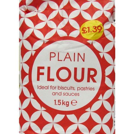 BEST-IN PLAIN FLOUR 1.5KG £1.39