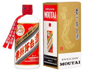 KWEICHOW MOUTAI (53%) WITH 2 SHOT GLASSES 500ML