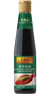 LKK SEASONED SOY SAUCE FOR SEAFOOD 410ML