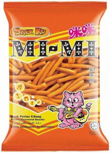 SNEK KU MI-MI PRAWN FLAVOUR SNACK 80G
