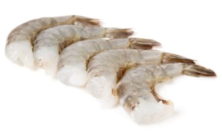 ROYAL STAR FRESH WATER PRAWN RAW HEADLESS IQF40% GLZ 6-8/LB 908G