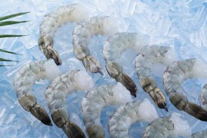 ROYAL STAR VANNAMEI PRAWNS RAW PEELED 20%GLAZE 13/15 1KG