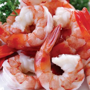 THAI STAR VANNAMEI PRAWNS COOKED & PEELED IQF 20%GLZ (41-50)1KG