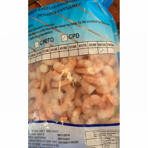 THAI STAR VANNAMEI PRAWNS COOKED PEELED 26/30 1KG(NET800G)