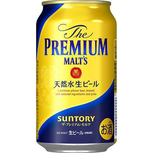 SUNTORY THE PREMIUM MALT’S 350ML