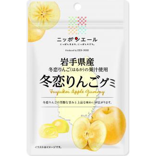 ZENNOH IWATE FUYUKOI APPLE GUMMY 40G