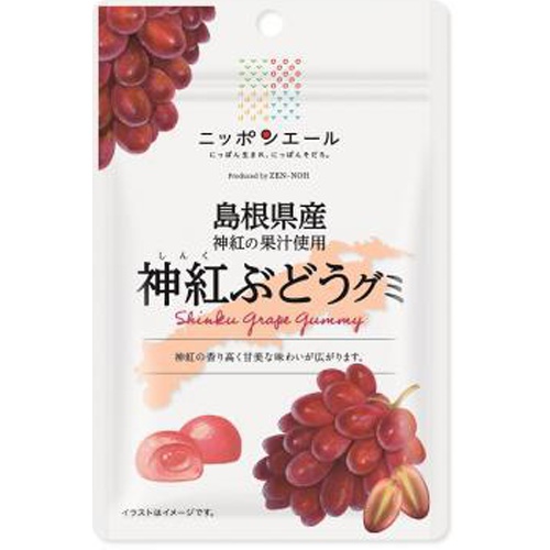 ZENNOH SHIMANE SHINKU GRAPE GUMMY 40G