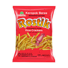 ORIENTAL ROSTIK RICE CRACKER –  CUTTLEFISH 60G